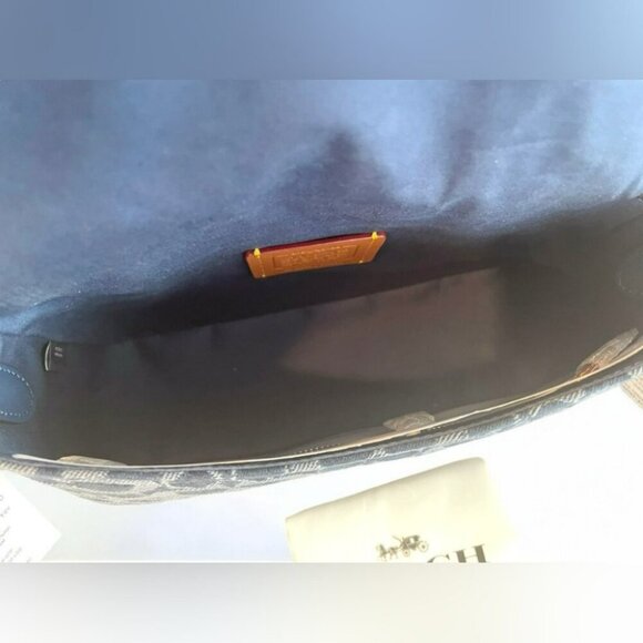 NWT Coach Denim Shoulder Bag - Picture 12 of 16